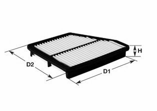 FILTR POWIETRZA MANN FILTER MITSUBISHI GALANT LANCER