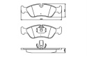 Komplet klocków hamulcowych OPEL / VAUXHALL