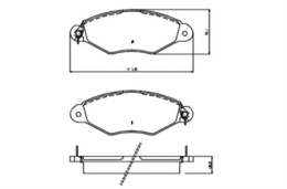 Brake Pad Set PSA