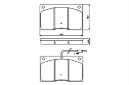 Brake Pad Set RENAULT