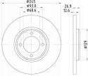 Brake Disc FORD,HYUNDAI