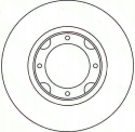 Brake disc TOYOTA S 226x10x30