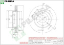 Tarcza hamulcowa PILENGA V617 przod HYUNDAI AMICA, ATOS, COUPE, ELANTRA, SONATA, SONICA, TIBURON