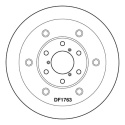 Tarcza hamulcowa FIAT IVECO