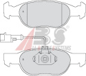 Komplet klocków hamulcowych Alfa Romeo 145 146? B 151mm ATE