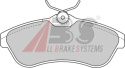 BRAKE PADS Citroen C2/C3/Pluriel Ven.disc (V) 01-