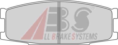 BRAKE PADS Mitsubishi Canter 2.3D 89-96 BRAKE PADS Mitsubishi Canter 2.3D 89-96