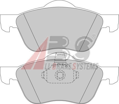Komplet klocków hamulcowych Nissan Almera Primera Kombi (F) 99- Komplet klocków hamulcowych Nissan Almera Primera Kombi (F) 99-