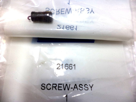 VENT SCREW ASSY, RED VENT SCREW ASSY, RED