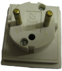 Adapter 7.5A/250V z wtyczki GB/IR typu G na europejską typu C