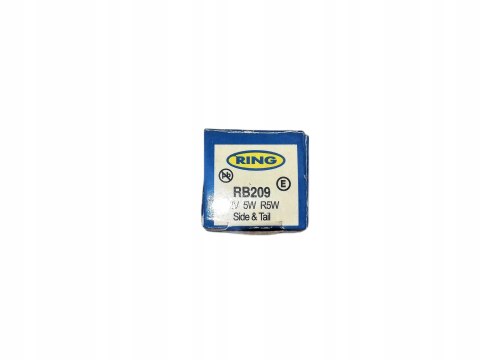 RING Żarówka BA15d 12V 5W RB209 RING Żarówka BA15d 12V 5W RB209
