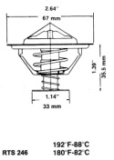 Termostat BMW SERIA 5 6