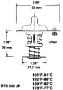 Termostat DAIHATSU,HONDA CIVIC