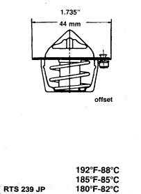 Termostat DAIHATSU,NISSA