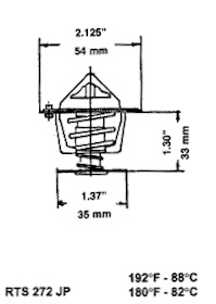 Termostat JAGUAR,LOTUS,R