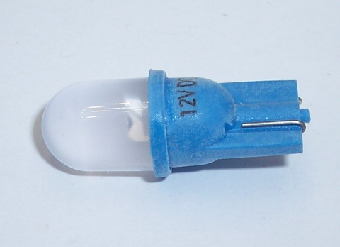 Żarówka LED - niebieska 12V