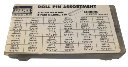 120 PCS ROLL PIN ASSORTMENT