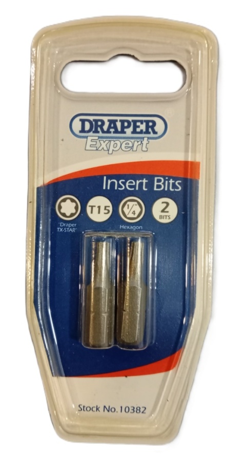 Końcówki wkrętaka T15 25 mm 2 szt.