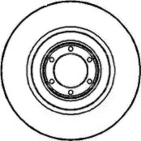 Brake disc ALFA ROMEO